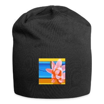 PINKE-ROSE - Jersey-Beanie - Schwarz - Vorne