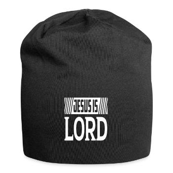 Jesus Is Lord - Jersey Beanie - black - Front