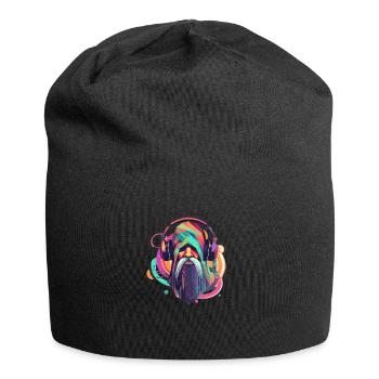 Sorcier coloré - Bonnet en jersey - noir - Devant