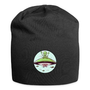 Doodo the Alien - Jersey Beanie - black - Front