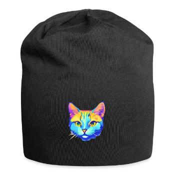 Chat Domestique Chaton Chaton Propriétaire - Bonnet en jersey - noir - Devant