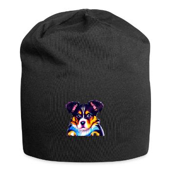 Rottweiler Dog Owner Dog Owner - Jersey Beanie - black - Front