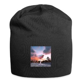 Cocktail 1 Cadeau - Bonnet en jersey - noir - Devant