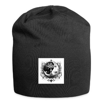 balance ying yang - Bonnet en jersey - noir - Devant