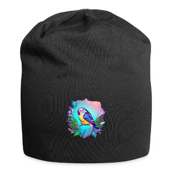 Cockatiel Budgie Bird Bird Propriétaire - Bonnet en jersey - noir - Devant