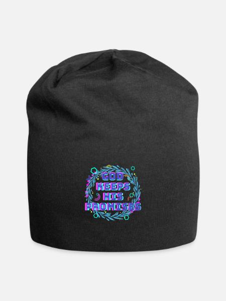 God Keeps His Promises 2 - Jersey-Beanie - Schwarz