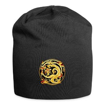 Chinese dragon - Jersey Beanie - black - Front