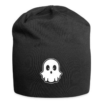 Geist Geister Geisterstunde Halloween - Jersey-Beanie - Schwarz - Vorne