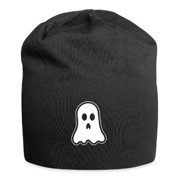 Geist Geister Geisterstunde Halloween - Jersey-Beanie - Schwarz - Vorne