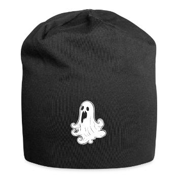 Ghost Ghosts Witching Hour Halloween - Jersey Beanie - black - Front