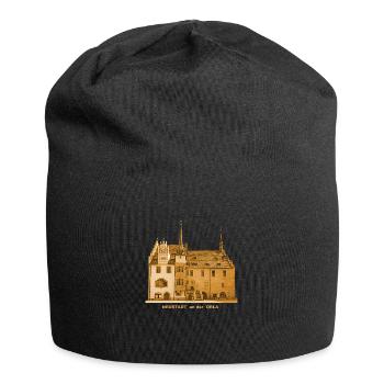 Hôtel de ville de Neustadt an der Orla Thuringe - Bonnet en jersey - noir - Devant