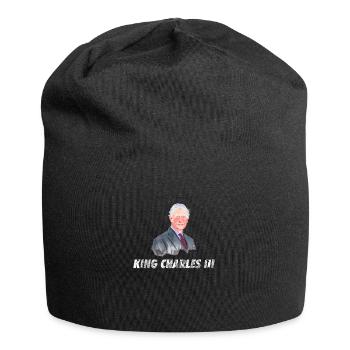 Karl 3. - Karl III. - König Karl 3. - Jersey-Beanie - Schwarz - Vorne