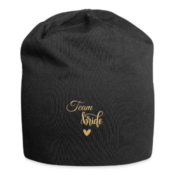 Team bride - Jersey Beanie - black - Front