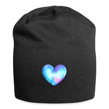 Valentine's Day Wedding Love Engagement Mother's Day - Jersey Beanie - black - Front