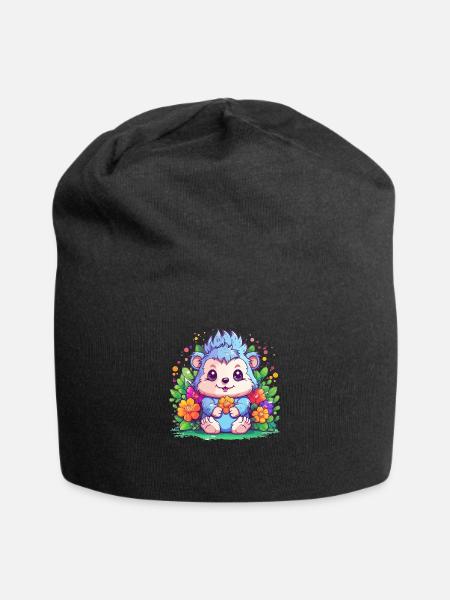 Spikes & Sweetness - Jersey-Beanie - Schwarz