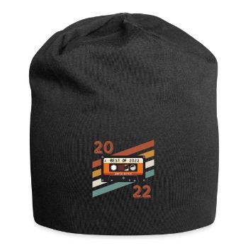 Retro-Vintage-Jubiläum 2022 - Jersey-Beanie - Schwarz - Vorne