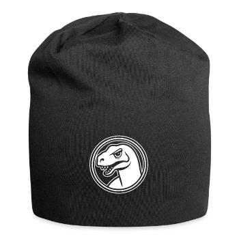 Dino Dinosaur Dinosaurs Paleontology - Jersey Beanie - black - Front