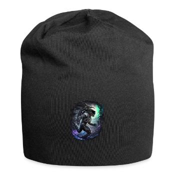 Space Man - Jersey Beanie - black - Front