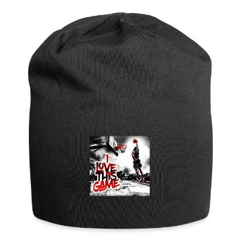 I Love This Game - Jersey Beanie - black - Front