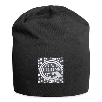 zeitloser stiel - Jersey-Beanie - Schwarz - Vorne