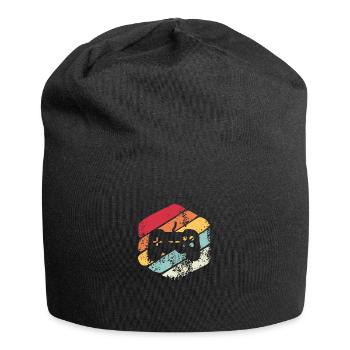 Vintage gift console - Jersey Beanie - black - Front