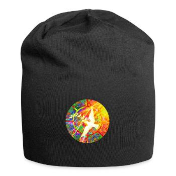 Dove of Peace - Jersey Beanie - black - Front