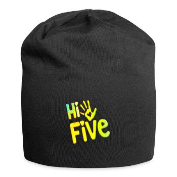 High Five Style Cool Hand Joke disant Hit Trend - Bonnet en jersey - noir - Devant