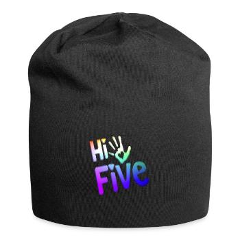 High Five Style Cool Hand Joke disant Hit Trend - Bonnet en jersey - noir - Devant