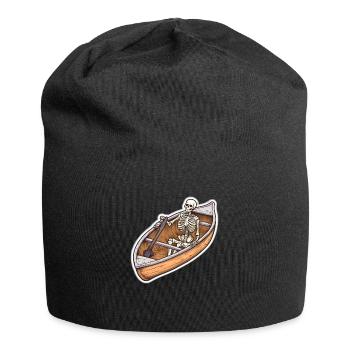 Skeleton in Boat Adventure - Jersey Beanie - black - Front
