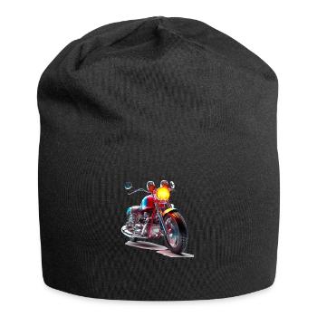 Chaque moto raconte sa propre histoire - Bonnet en jersey - noir - Devant