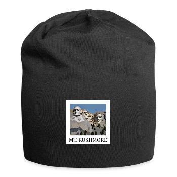 Mount Rushmore - Jersey Beanie - black - Front