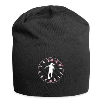 Soccer Girl, women soccer, women football, sport - Jersey Beanie - black - Front