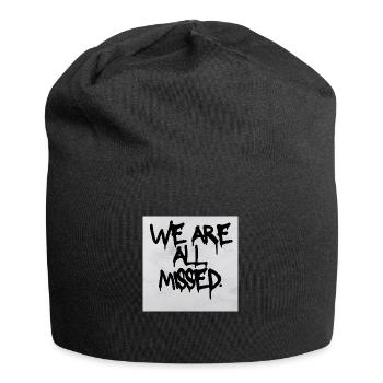 Simple Modern Photography Missed Music - Jersey-Beanie - Schwarz - Vorne