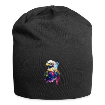 Aquarelle Adler - Bonnet en jersey - noir - Devant