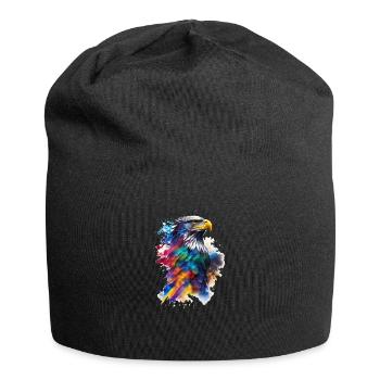 Aquarelle Adler - Bonnet en jersey - noir - Devant
