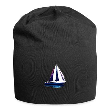 voilier voilier voilier voilier voilier voilier - Bonnet en jersey - noir - Devant