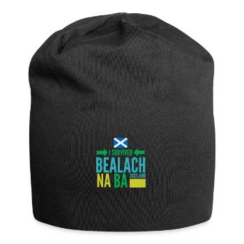 BEALACH NA BA, SCOTLAND - Jersey Beanie - black - Front