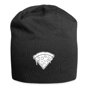 Pizza Fast Food Pizzeria - Jersey Beanie - black - Front