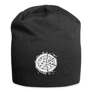 Pizza Fast Food Pizzeria - Jersey Beanie - black - Front