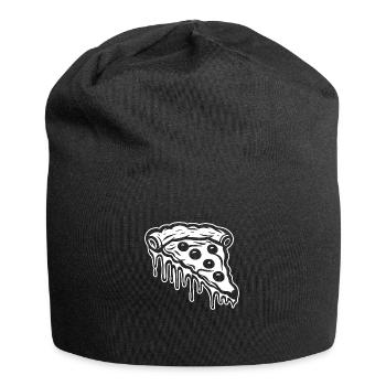 Pizza Fast Food Pizzeria - Jersey Beanie - black - Front