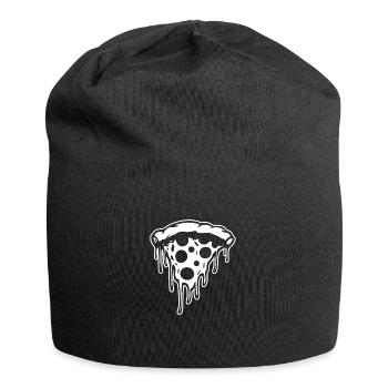 Pizza Fast Food Pizzeria - Jersey Beanie - black - Front