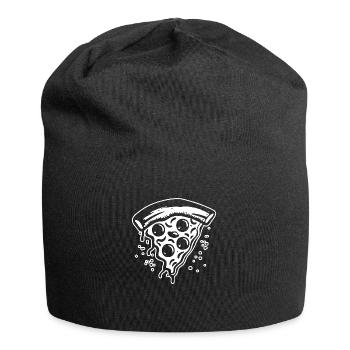 Pizza Fast Food Pizzeria - Jersey Beanie - black - Front