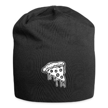 Pizza Fast Food Pizzeria - Jersey Beanie - black - Front