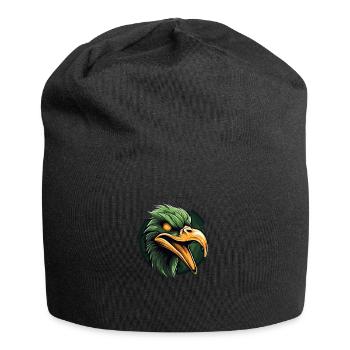 Adler Comic Art - Jersey-Beanie - Schwarz - Vorne