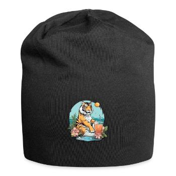 Koli the tiger reelax - Jersey Beanie - black - Front