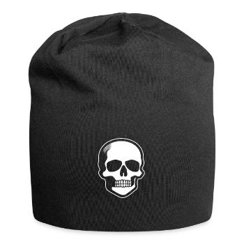 Skeleton Costume Bones Halloween Horror - Jersey Beanie - black - Front