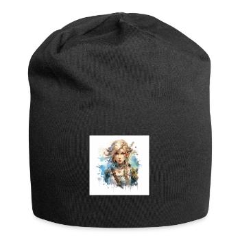 Gaming art tears of kingdom, ocorina of time,selda - Jersey-Beanie - Schwarz - Vorne