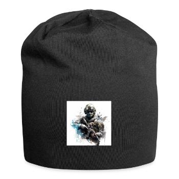 COD jeu art shooter - Bonnet en jersey - noir - Devant