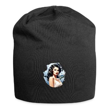 Pinup Liza pilot - Jersey Beanie - black - Front