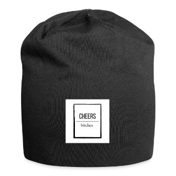 Cheers - Jersey-Beanie - Schwarz - Vorne